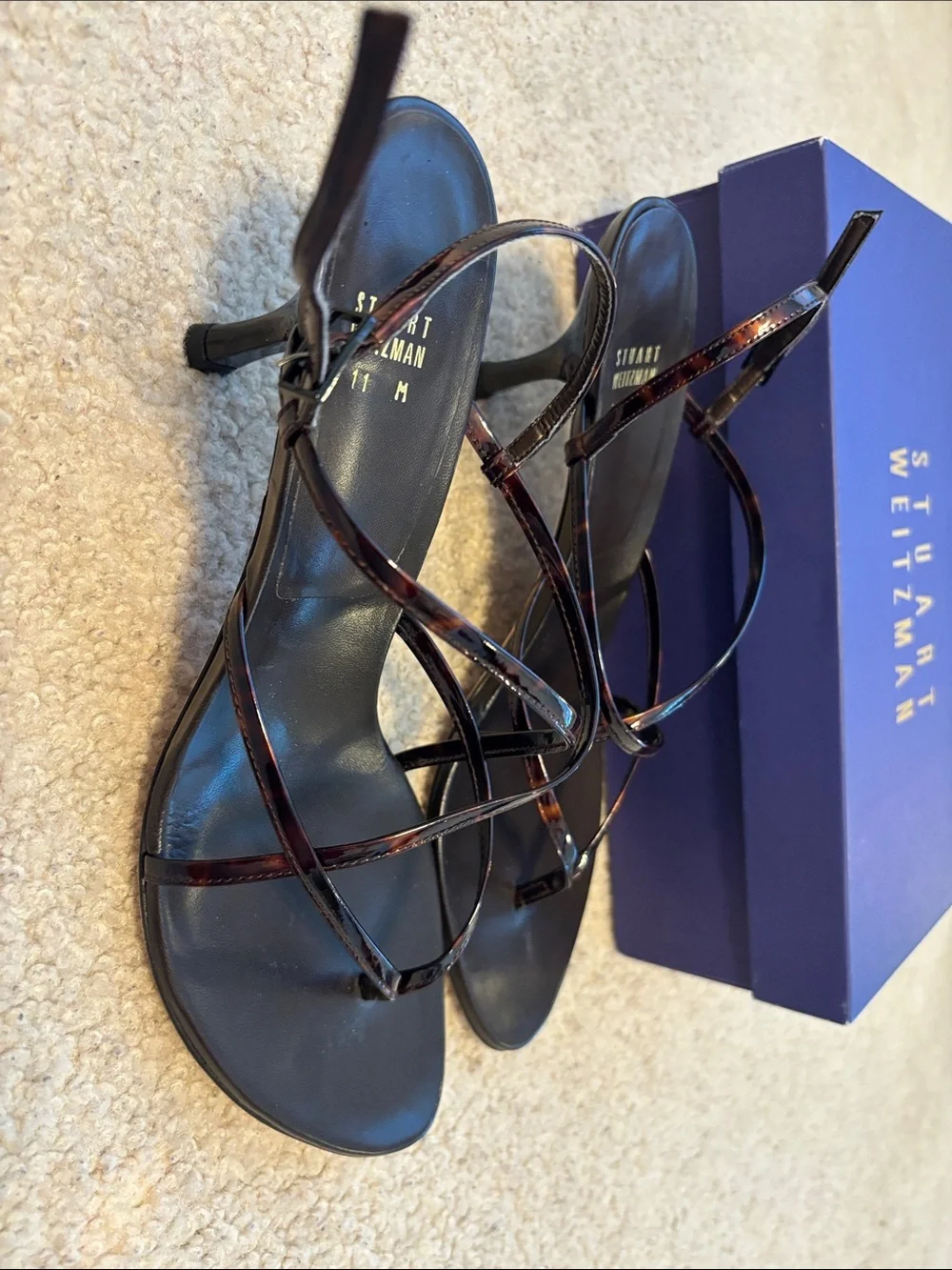 Stuart Weitzman straps sandals